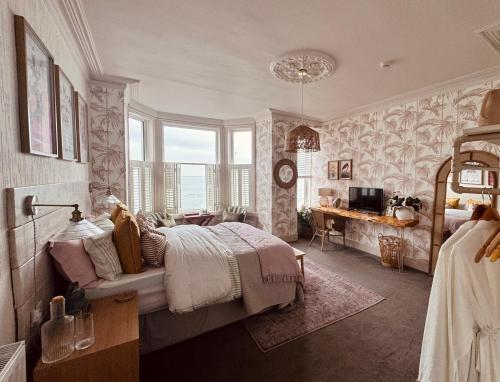 Môr Heli Guest House Criccieth (Mor Heli Guest House Criccieth) in 克里基厄斯市中心