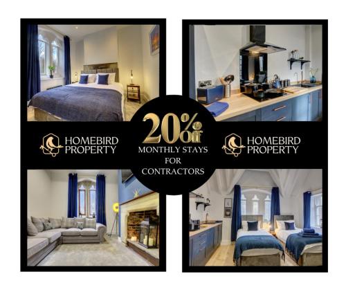 Large 6BDR House By Homebird Property Management Short Lets & Serviced Accommodation Leeds With Secured Parking & Garden Area gîte à louer Richmond Hill
