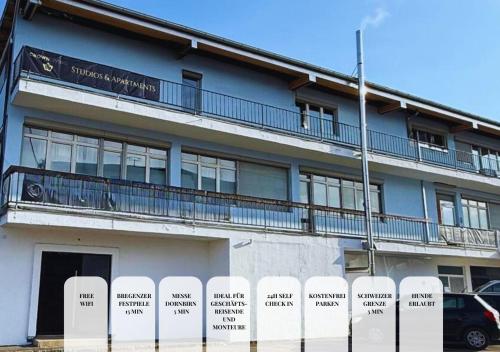 CROWN LIVING Babylon Studios Lustenau - Studios nahe Messe und Schweizer Grenze, WLAN, kostenloser Parkplatz, Self Check-in, ideal für Geschäftsreisende und Feriengäste 5