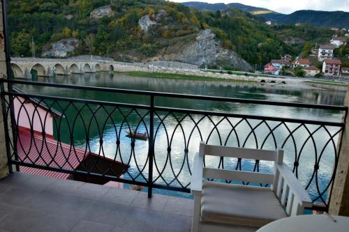 Balkon/Terrasse, Apartmani Memory in Visegrad