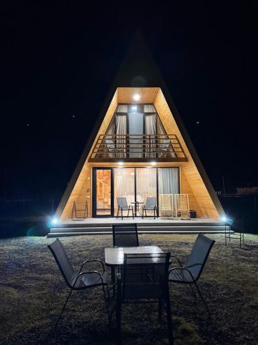 Viesnīcas āriene, WoodCottage in Tba