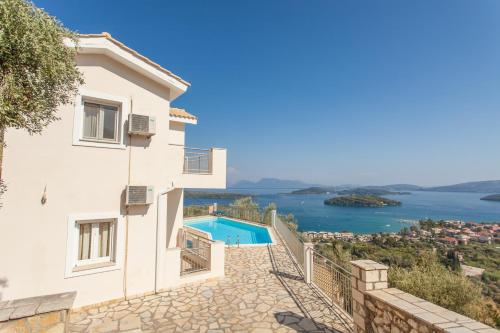 Balkon/terasa, Villas Odysseas in Lefkada