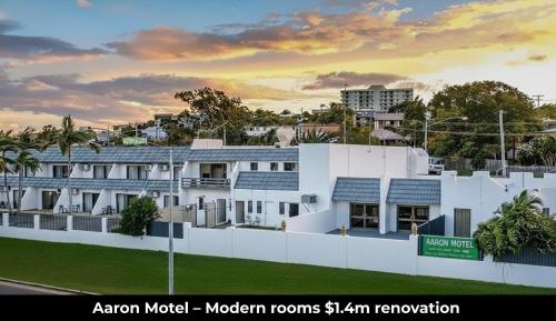 A szálláshely kívülről, Aaron Motel in Gladstone