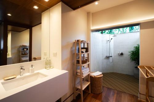 Well-appointed bathrooms