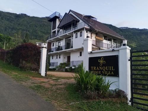Unterkunft von außen, Tranquil Edge Villa in Haputale