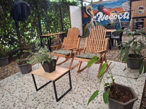 Iekārtas, Hotel Cabañas Mar Caribe (Hotel Cabanas Mar Caribe) in Necocli