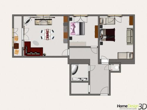 Spacious Prague View Apartment
