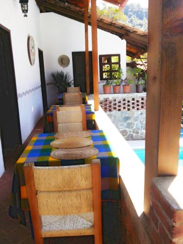 Restorāns, La Casona Breakfast & Wellness Center in Temascaltepec de González