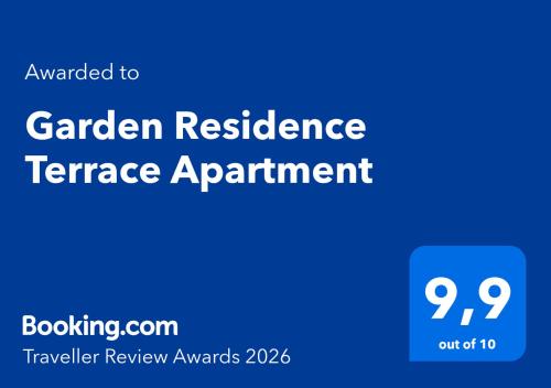 Garden Residence Terrace Apartment Prague