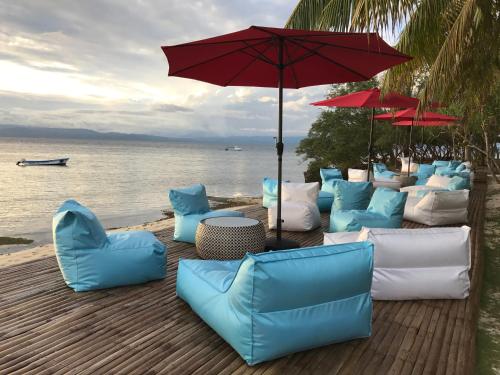 Balcony/terrace, Cabilao Sanctuary Beach & Dive Resort in Loon
