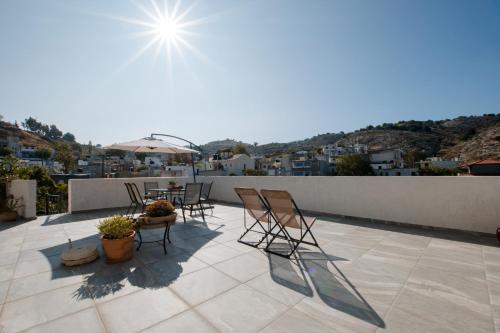 Balcony/terrace, Prasini Folia - Traditional Residence in Anogeia