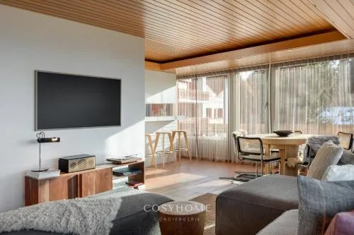 Le Balcon des Alpes l Modernist Home l CosyHome in Crans-Montana, Schweiz