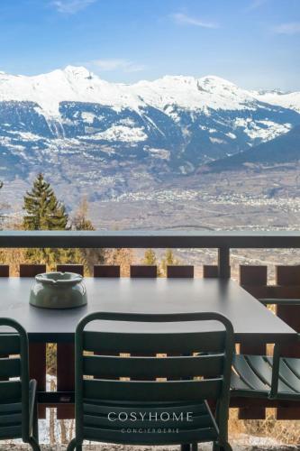 L'Ours des Pistes l Ski in-out l By CosyHome in Veysonnaz