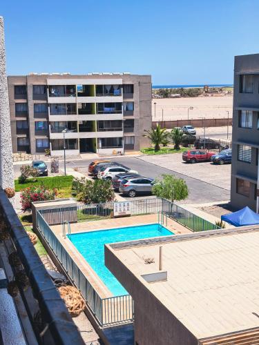 Departamento en condominio con piscina