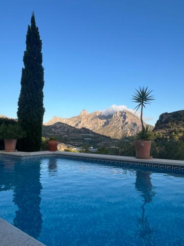 Úszómedence, Casa Capelletes - Mediterranean Mountain Villa in Bolulla