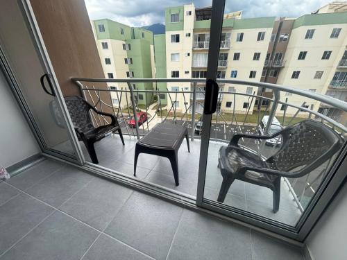 Erkély/terasz, Balcones del Bosque 14 -402 in Restrepo