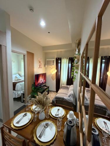 Luxe staycation by Joy at Charm Residence Cainta in Cainta
