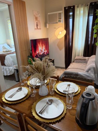 Luxe staycation by Joy at Charm Residence Cainta in Cainta