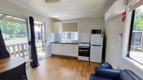 Kitchen, Camden Holiday Park in South Western Sydney