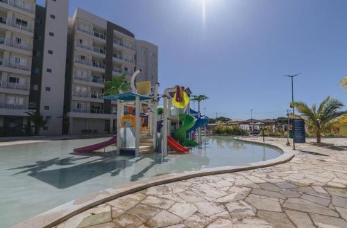 Swimming pool, Apartamento no Resort Lagoa Ecotowers in St. Lagoa Quente