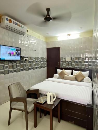 1 double bed