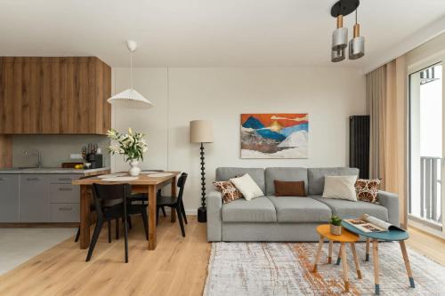 кухня, Stylish Studio in Ożarów Mazowiecki with Balcony by Noclegi Renters (Stylish Studio in Ozarow Mazowiecki with Balcony by Noclegi Renters) in Олтажев