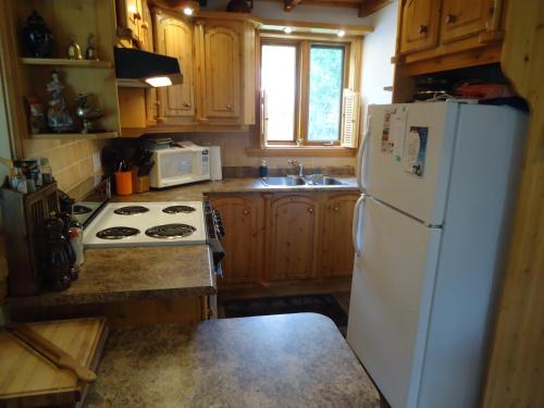 A szálláshely kívülről, Chalet Saint-Thomas in L'Anse-Saint-Jean (QC)