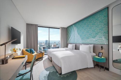 2 Single Deluxe City View Balcony