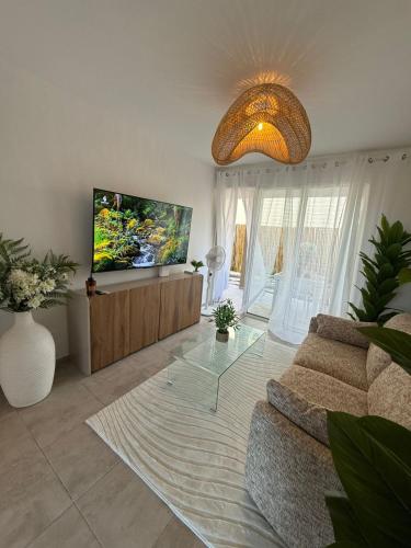 Quarto de hóspedes, Joli appartement T2 lumineux avec terrasse - plage à 5 minutes (Joli appartement T2 lumineux avec terrasse - plage a 5 minutes) in Berard