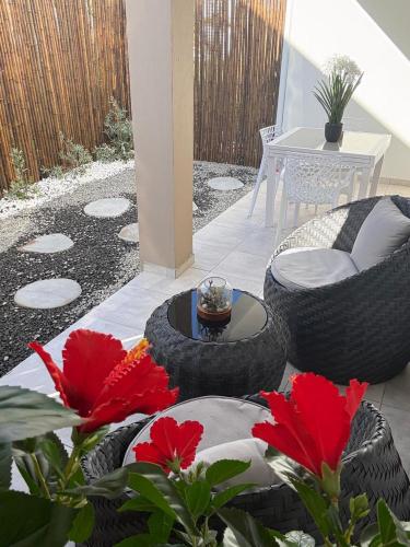 Instalações, Joli appartement T2 lumineux avec terrasse - plage à 5 minutes (Joli appartement T2 lumineux avec terrasse - plage a 5 minutes) in Berard