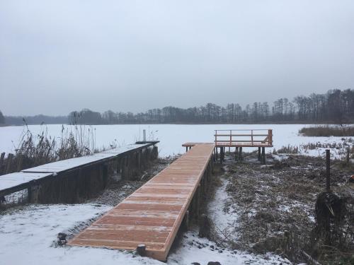 景觀, Lakehouse in Brodowin in 科林