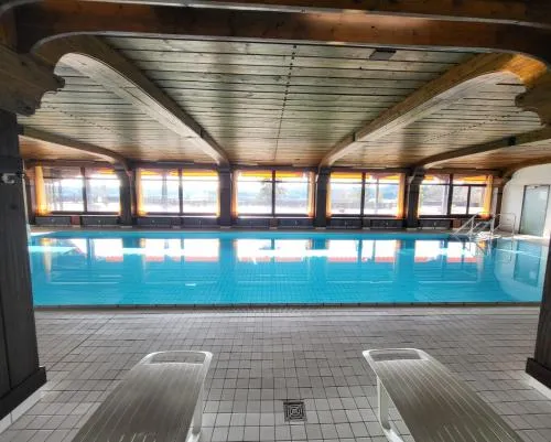 Renovated, swimming pool, sauna, forest, children room, free parking in Schonach, Deutschland