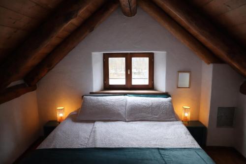 lůžko, Baitin - Mini-house in nature - Verzasca Valley in Frasco