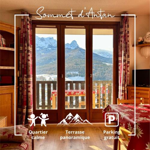 Sommet d'Antan - Vue - Balcon - Parking
