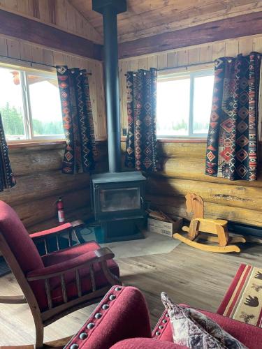 The Deerview cabin - a part of Bear Creek Cabins in Poplar Bay (AB)