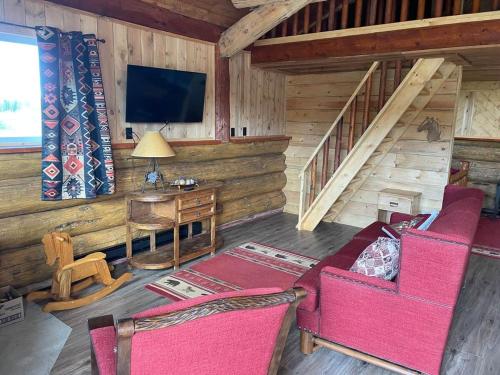 The Deerview cabin - a part of Bear Creek Cabins in Poplar Bay (AB)