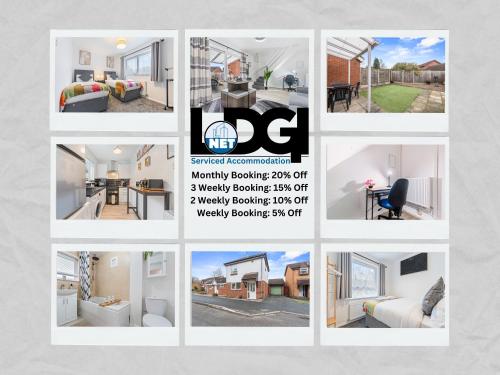 Telford Centre House with Parking, Garden, Wi-Fi gîte à louer Telford