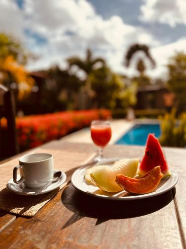 Food and beverages, La Dolce Vita Flat & Pousada in Praia Do Frances