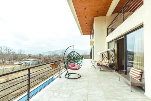 Балкон/тераса, GM - Guesthouse in Misaktsieli