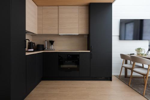 Kitchen, Levin Primus - Your Glass-Roof Gateway to Laplands Magic in Levi