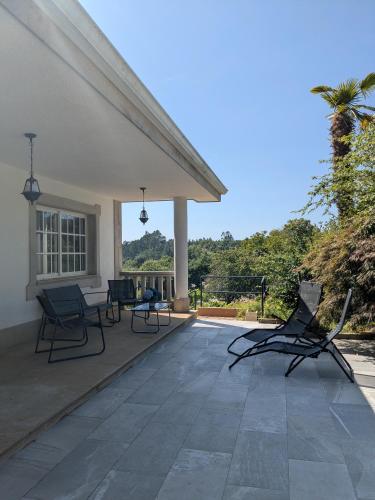 Erkély/terasz, Casa Santi - 10 minutos de Santiago in Vedra
