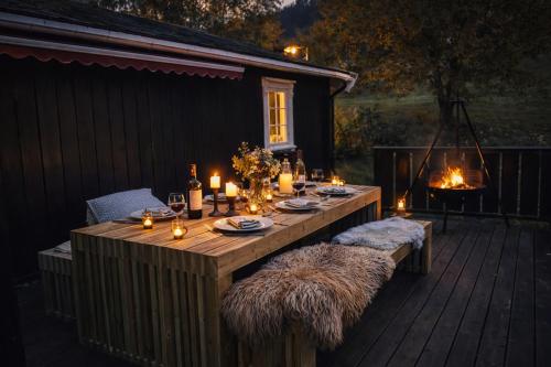 A szálláshely kívülről, Traditional timber farm with Sauna & Wi-Fi in Vinstra