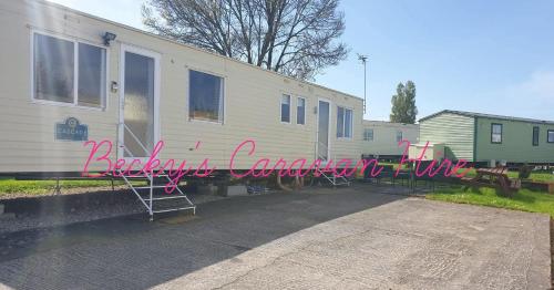 Becky's Caravan at Marton Mere in Marton