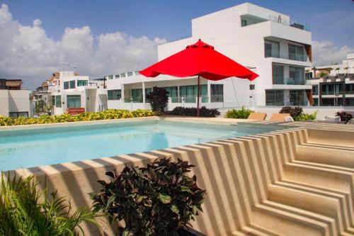 Modern Studio in Playa del Carmen with Rooftop Pool