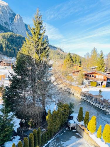 Chalet Alpine in Kandersteg, Schweiz