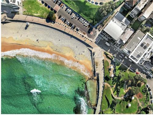 Exterior view, Beachfront 1 Bed across from iconic BONDI BEACH in North Bondi