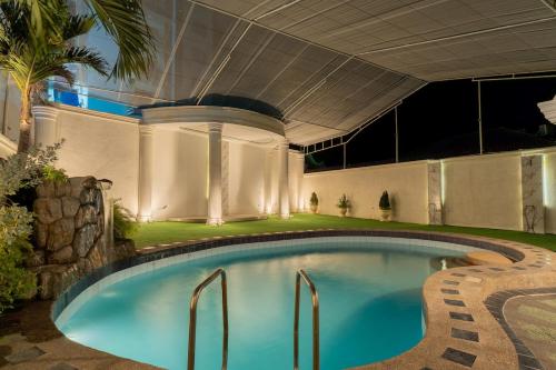 Exterior view of White House, Billiard, Private Pool, Prime Location