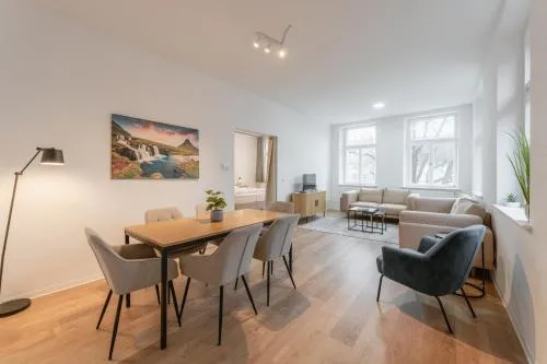 City Apartment Zentral in Fußgängerzone, 3 Schlafzimmer, 6 Personen in Bayreuth, Deutschland