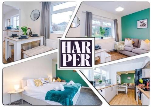 Bright 3BR Home Sleeps 6 Perfect for Short and Long Term Stays gîte à louer Deeside