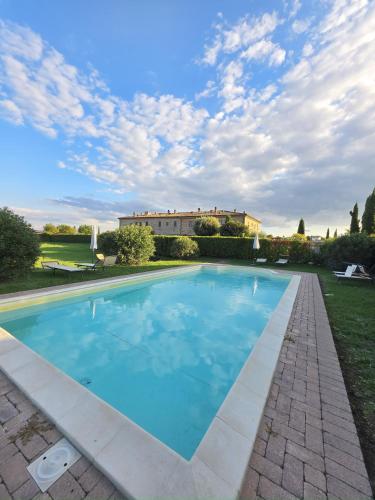 Svømmebasseng, Anguria Fratta Garden Apartments, shared pool, close to Cortona in Santa Catarina